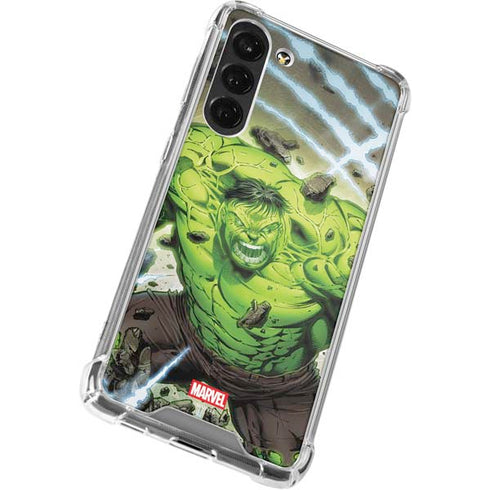 Marvel Hulk Green Goliath Galaxy S23 Plus Clear Case
