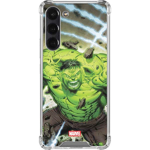 Marvel Hulk Green Goliath Galaxy S24 FE Clear Case