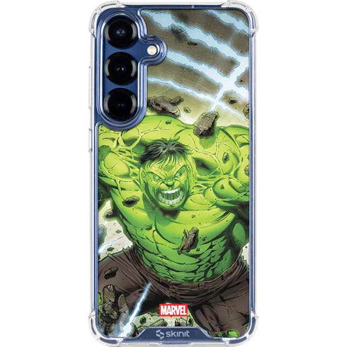 Marvel Hulk Green Goliath Galaxy S25 Plus Clear Case