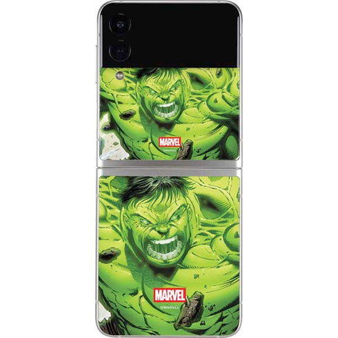 Marvel Hulk Green Goliath Galaxy Z Flip3 5G Skin