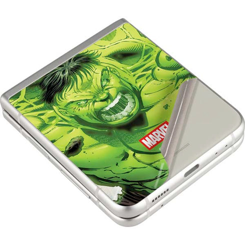 Marvel Hulk Green Goliath Galaxy Z Flip3 5G Skin