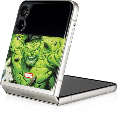 Marvel Hulk Green Goliath Galaxy Z Flip3 5G Skin