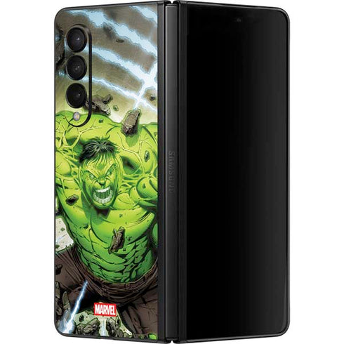 Marvel Hulk Green Goliath Galaxy Z Fold3 5G Skin