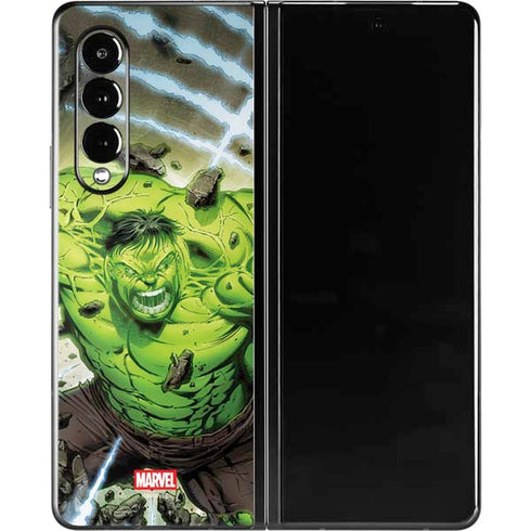 Marvel Hulk Green Goliath Galaxy Z Fold3 5G Skin