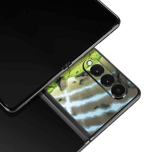 Marvel Hulk Green Goliath Galaxy Z Fold3 5G Skin