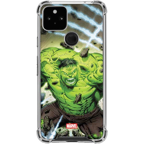 Marvel Hulk Green Goliath Google Pixel 5a 5G Clear Case