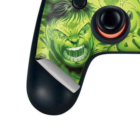 Marvel Hulk Green Goliath Google Stadia Controller Skin