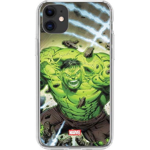 Marvel Hulk Green Goliath iPhone 11 Clear Case
