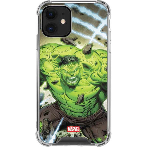 Marvel Hulk Green Goliath iPhone 12 Clear Case