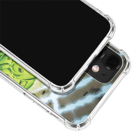 Marvel Hulk Green Goliath iPhone 12 Clear Case