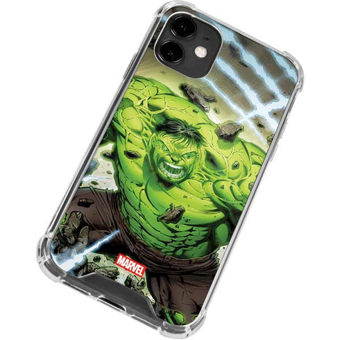 Marvel Hulk Green Goliath iPhone 12 Clear Case
