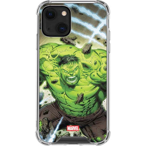Marvel Hulk Green Goliath iPhone 13 Mini Clear Case