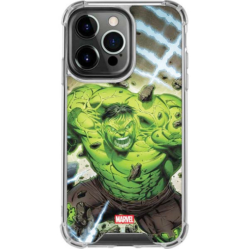 Marvel Hulk Green Goliath iPhone 13 Pro Clear Case
