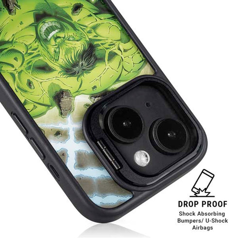 Marvel Hulk Green Goliath iPhone 14 Plus Kickstand Case