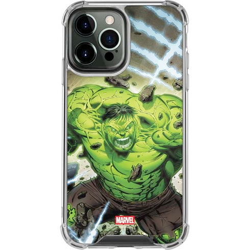 Marvel Hulk Green Goliath iPhone 14 Pro Max Clear Case