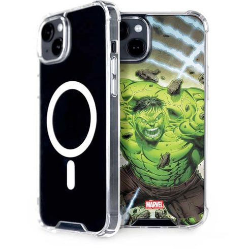 Marvel Hulk Green Goliath iPhone 15 MagSafe Case