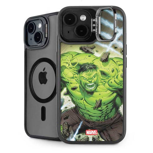 Marvel Hulk Green Goliath iPhone 15 Plus Kickstand Case
