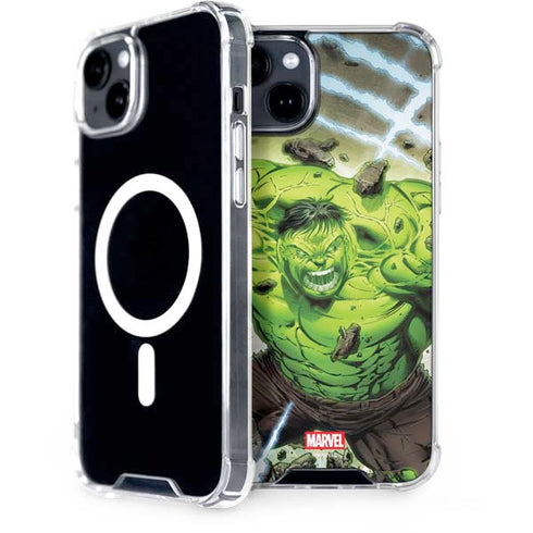 Marvel Hulk Green Goliath iPhone 15 Plus MagSafe Case