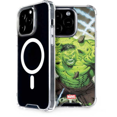 Marvel Hulk Green Goliath iPhone 15 Pro MagSafe Case