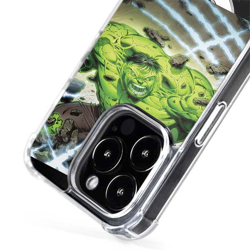 Marvel Hulk Green Goliath iPhone 15 Pro MagSafe Case