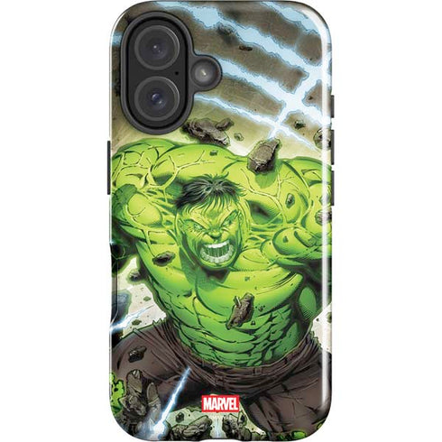 Marvel Hulk Green Goliath iPhone 16 Plus Impact Case