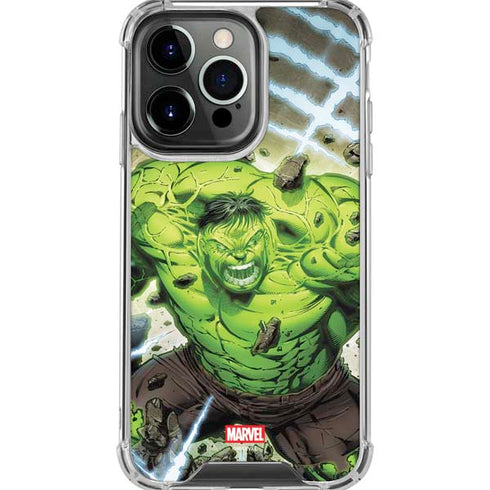 Marvel Hulk Green Goliath iPhone 16 Pro Max Clear Case
