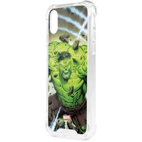 Marvel Hulk Green Goliath iPhone XS Clear Case