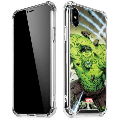 Marvel Hulk Green Goliath iPhone XS Max Clear Case