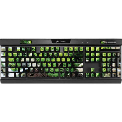 Marvel Hulk Green Goliath K95 RGB PLATINUM Mechanical Gaming Keyboard Skin
