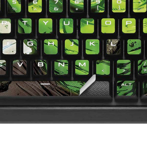 Marvel Hulk Green Goliath K95 RGB PLATINUM Mechanical Gaming Keyboard Skin