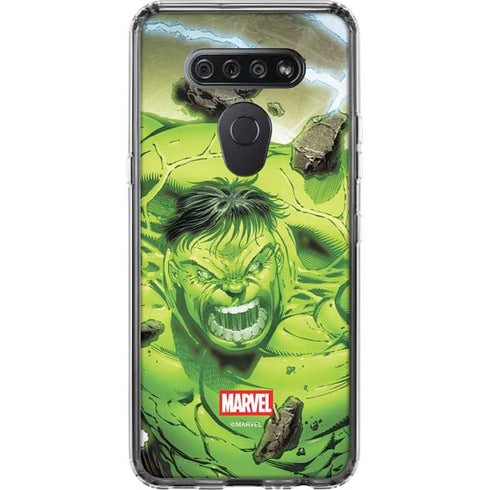 Marvel Hulk Green Goliath LG K51/Q51 Clear Case
