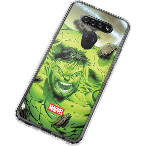 Marvel Hulk Green Goliath LG K51/Q51 Clear Case