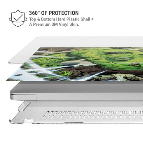 Marvel Hulk Green Goliath MacBook Pro 16in (2019-20) Case plus Skin