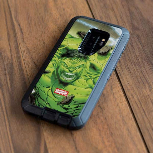 Marvel Hulk Green Goliath Otterbox Defender Galaxy Skin