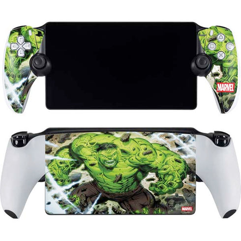 Marvel Hulk Green Goliath PlayStation Portal Remote Player Skin