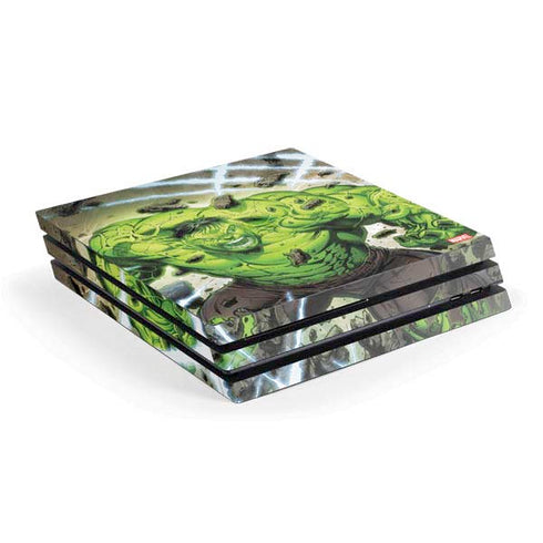 Marvel Hulk Green Goliath PS4 Pro Console Skin