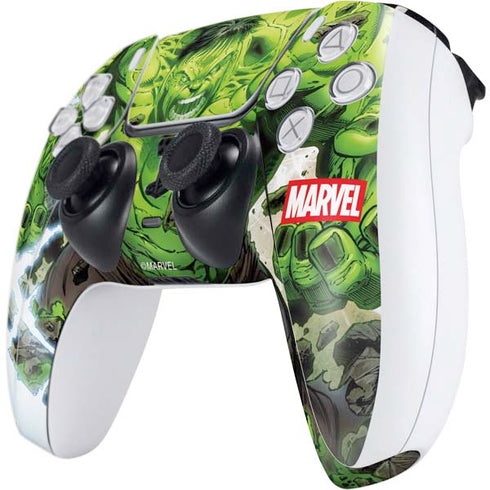 Marvel Hulk Green Goliath PS5 Controller Skin