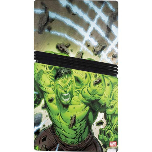 Marvel Hulk Green Goliath PS5 Pro Console Skin