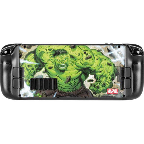 Marvel Hulk Green Goliath Steam Deck Handheld Gaming Computer Skin