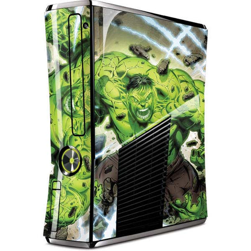 Marvel Hulk Green Goliath Xbox 360 Slim (2010) Skin