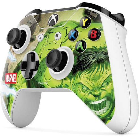 Marvel Hulk Green Goliath Xbox One X Controller Skin