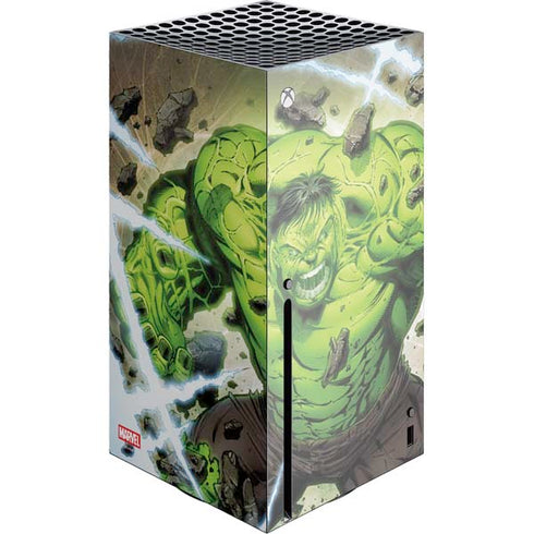 Marvel Hulk Green Goliath Xbox Series X Console Skin