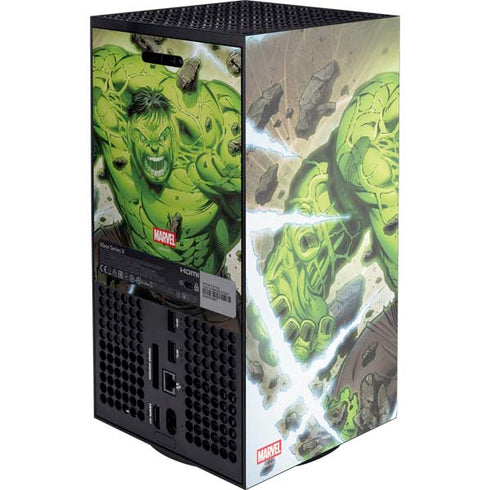 Marvel Hulk Green Goliath Xbox Series X Console Skin