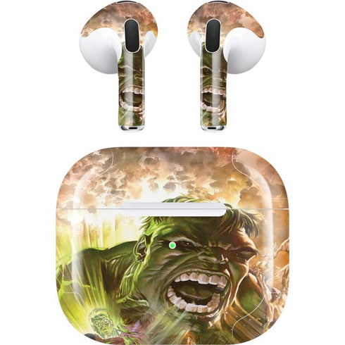 Marvel Hulk Savage Hulk Apple AirPods (3rd Gen 2021) Skin