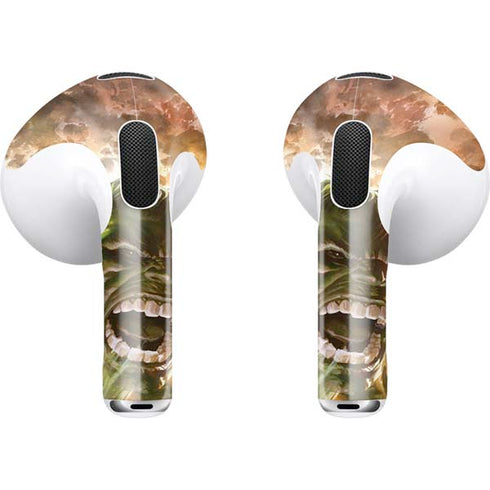 Marvel Hulk Savage Hulk Apple AirPods (3rd Gen 2021) Skin