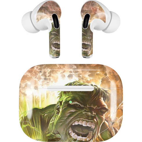 Marvel Hulk Savage Hulk AirPods Skins