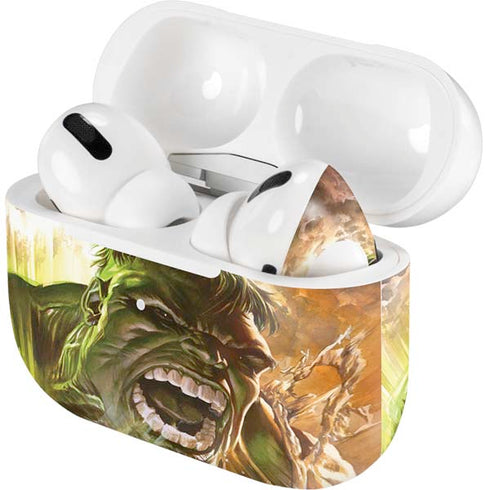 Marvel Hulk Savage Hulk AirPods Skins
