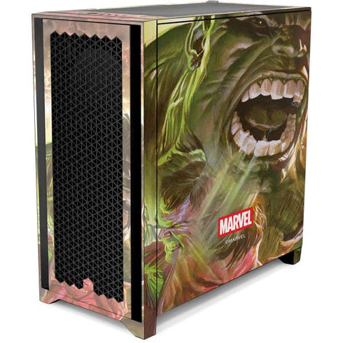 Marvel Hulk Savage Hulk Corsair 4000D Tempered Glass Mid-Tower ATX Case Skin