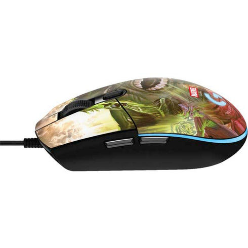 Marvel Hulk Savage Hulk G203 Prodigy RGB Wired Gaming Mouse Skin