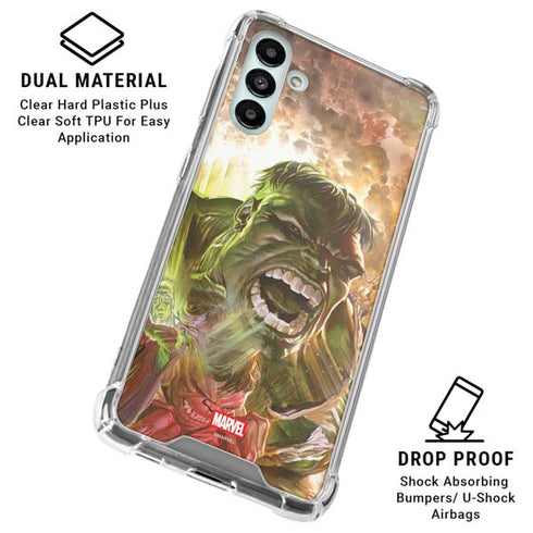 Marvel Hulk Savage Hulk Galaxy A13 5G Clear Case